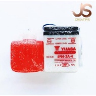 100% ORIGINAL AUTHENTIC JAPAN YUASA BATTERY 6N4-2A-4 YAMAHA HONDA MODENAS SUZUKI C70 Y80
