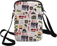 911 TV Show Crossbody Bag 911 Evan Buckley & Athena Fans Gift What is Your Emergency 911 Shoulder Ba