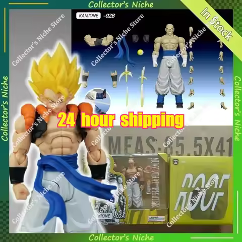 In stock Tonsenarttoys Kamione Dragon Ball Z SHF Super Saiyan SSJ SSJ2 Gogeta Son Goku Trunks Anime 