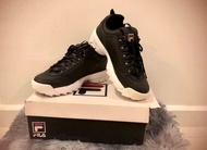 รองเท้า Fila สีดำ รุ่น Disruptor Low size EUR 42 /UK 8  (ร้าน belliizzzz35)