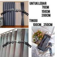 Gorden blackout import tebal gorden plisket blackout versi cantolan kawat s