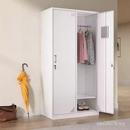 Cabinet Tin Locker Wardrobe Wardrobe Hanging Cabinet Suzhou Cabinet Dormitory Two Doors 2 Doors Staf