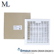 Minimalist Lifestyle: 12"x 12" Emaux Swimming Pool Main Drain Cover Square Shape EM2813 WHITE