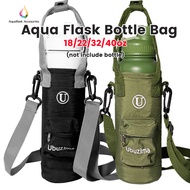 Aqua Flask Bag with Strap 18oz/22oz/32oz/40oz Aquaflask Tumbler Holder Bag Adjustable Shoulder Strap Aquaflask Holder Bag with Pocket Water Bottle Bag holder Fits Tyseo /Aquaflask /Hydroflask /Hydrofresh /Hydr8 /Thermos for Outdoor Walking Hiking Camping