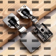 MARIER Concealed Hinge, Flat Panel Hydraulic Damping Hydraulic Hinge, Buffer Automatically Straight 