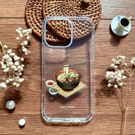 聯名 Rose療癒美食插畫 紅燒牛肉麵 防摔手機殼 ROAC05