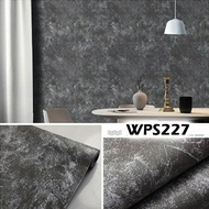SAMHEZ WPS227 TEMBOK MOTIF CAT SEMEN PAINTING CEMENT WALLPAPER STICKER WALPAPER DINDING