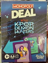 Monopoly Deal Netflix K-Pop Demon Hunters 大富翁 卡牌 遊戲