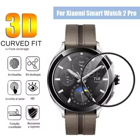 Full Coverage Protective Film For Xiaomi Watch 2 Pro Cover Soft Flexible Screen Protector For Mi Wat