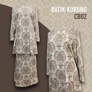 KULGIFTS | BAJU KURUNG BATIK | KURUNG MODEN | BATIK MALAYSIA