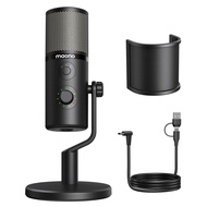 ไมค์ MAONO DM50 USB Microphone,Podcast Condenser mic with 3 Polar Patterns Software app,microphone w