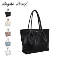 日本 Legato Largo 純色皮革 肩樂 側咩袋