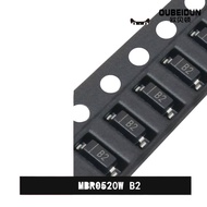 50pcs MBR0520W B2 MBR0530W B3 MBR0540W B4 Patch Shoteki Diode SOD-123