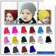 Plain Knitted Beanie Hat 0-3 years | ARD ARD