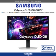 [FAST SHIP] Samsung Odyssey OLED G8 G81SF | 27"/ 32" 4K UHD | 0.03ms | 240Hz | AMD FreeSync Premium 
