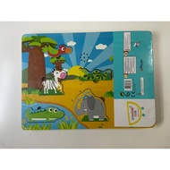 [Shooting Star] Wooden Animal Sound Puzzle