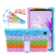 Soft Silicone Kids Case For Samsung Galaxy Tab A9 8.7inch 2023 A7 Lite A 8.0 Tablet PC Shockproof Cover