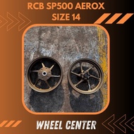Racing boy RCB SP500 mags wheels for yamaha aerox v1 and v2