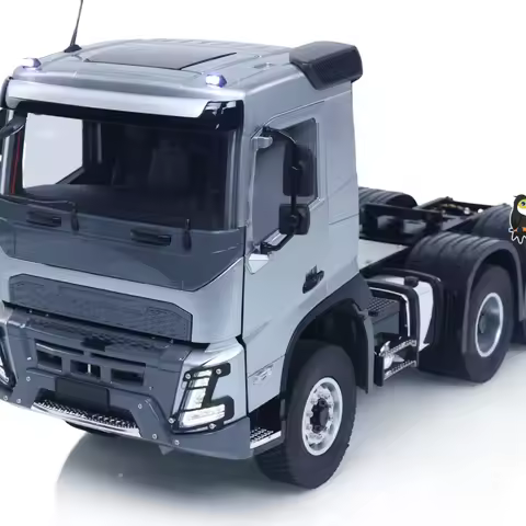 2-Speed Double E E013 1/14 Remote Control Tractor Truck 6X4 FMX RC Car Transmission Vehicle Model Me
