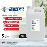 Hand Sanitizer Gel Putihan Antiseptic Aroma Segar 5 Liter