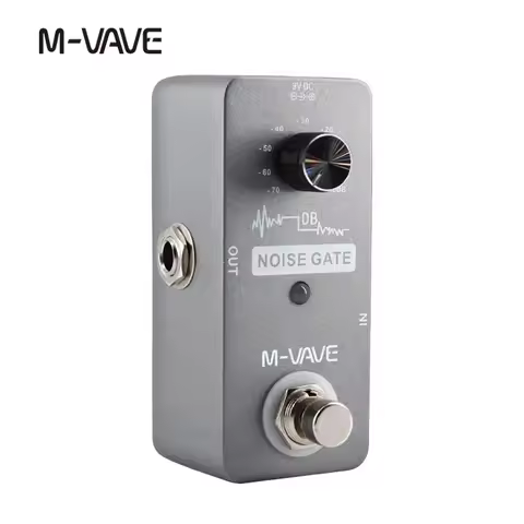 M-VAVE Electric Guitar Effect Pedal NOISE GATE Pedal NOISE GATE Effect True Bypass Zinc Alloy Shell