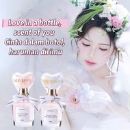MY Love Garden PERFUME 50ml #688 Libre & DUPE French Wangian Tahan 24H Heart Box Hadiah Romantis