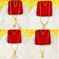 CHILDREN'S NECK CHAIN / TEENAGE NECK CHAIN / EELUT BONE CHAIN (bangkok gold / Korean gold 24k)