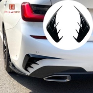 [UsusexaMY] 2x Vehicle Rear Bumper Lip Spoiler Rear Bumper Protector Guard Professional Side Diffuse