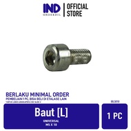 IND L-L4 M5x10-5X10-M 5 x 10 Key-K 4 P-Pitch 0.8