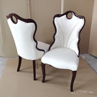 Hotel Korean Style Manufacturer Wholesale Suite Cover Leather PU Luxury Restaurant Dining Chair Chai