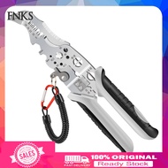 [Ready stock]  Multifunctional Wire Stripper Electrician Pliers Tools Professional Wire Stripping Tool with Non-slip Handle Electrician Pliers for Easy Cable Crimping Multifunction