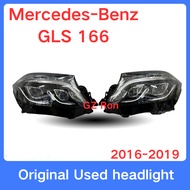 For 2016-2019 Mercedes-Benz GLS 166 Headlight GLS350 GLS400 GLS450 LED Original Used Headlight head 