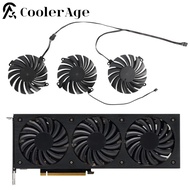 Video Card Fan Replacement For INNO3D GeForce RTX 3080 3080 Ti 3070 Ti X3 OC 85MM CF-12915S RTX3080 