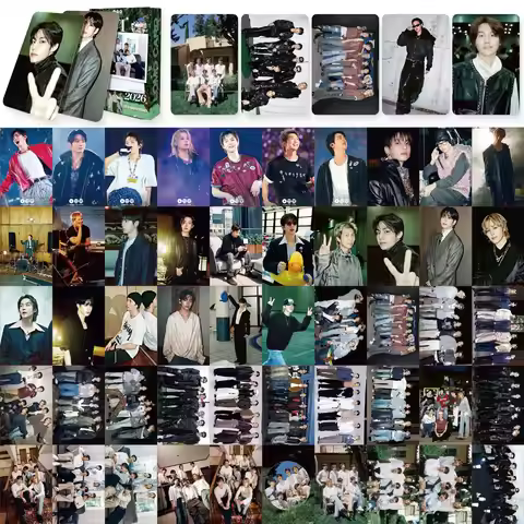 2026 New 55Pcs BTS FESTA 13th Anniversary Lomo Cards Kpop HD Photo Cards Boxed Photocard Collection
