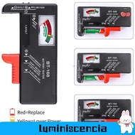 LUMINISCENCIA Battery Volt Tester AAA/C/D/9V/1.5V Electricity Tester Digital Test Tool Battery Capac