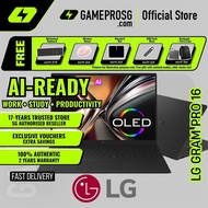 LG Gram Pro 16 Lightweight Laptop - 16" OLED - Intel Core Ultra X7 - 16GB RAM - 512GB SSD - Lager Di