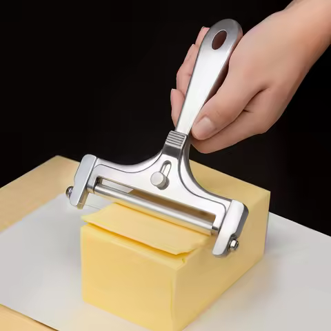 1Pc Adjustable Cheese Slicer - Easy-to-Use, Perfect Slicing Every Time for Cooking and Entertaining