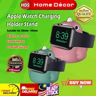 HDR Cute Dinosaur Silicone Charger Stand for Apple Watch Charging Dock Charging Holder 38mm/40mm/41m