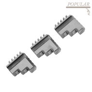 POPULAR 3pcs Self Centering Chuck, 3 Jaw 3 Inch Lathe Chuck Jaws, Durable 20CrMnTi Steel Inside Jaw 