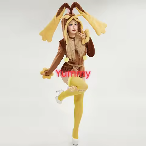 Lopunny Cosplay Costume Halloween Christmas Anime Party Game Comic Con Clothes