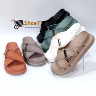 BARA-BARA WS 888 - 1CB2SG SIZE 36-40 Original l Jelly Cross Slippers Wanita l Soft Anti-Slip Women's