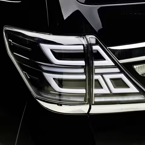 For Alphard&Vellfire 2009-2014 New LED Car Taillights Can Be Replaced and Upgraded with Dynamic Wate