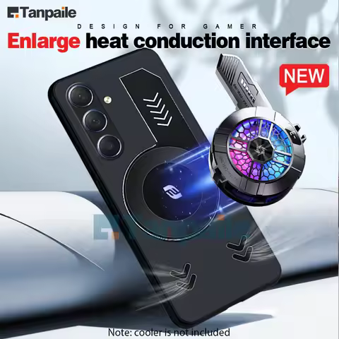 Cooling Case For Samsung A14 A24 A23 A34 A54 Case For Samsung A55 5G Soft Silicone Shockproof Bumper