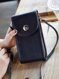 Bolso de teléfono de moda para mujeres Bolso cruzado Estilo coreano Mini bolso de hombro Para damas Bolsas laterales para el verano