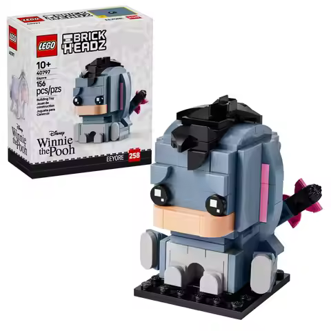 Orignal LEGO BrickHeadz Disney Eeyore 40797 Building Set Animal Playset Winnie The Pooh for Kids Age