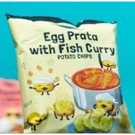 Feast Egg Prata With Fish Curry