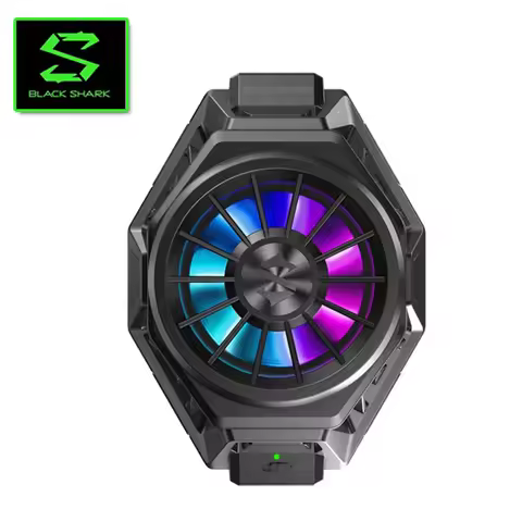 2022 Black Shark FunCooler Pro BR20 Gamepad Game phone Fan Cooling Adjustable Size Bluetooth App Poc