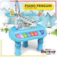MAINAN ANAK PIANO SELUNCUR TANGGA Bebek Penguin Track Balap Mainan Edukasi Musik Bayi Laki Laki Pere