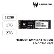 PREDATOR GM7 (512GB/1TB/2TB) NVME PCIe GEN4 SSD M.2 2280