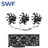-75MM Cooling Fan For XFX Speeder MERC QICK 308 RX 6600XT 6500XT Black ULTRA Gaming Graphics Card Co